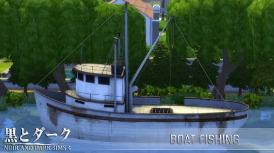 TS4 Fishing Boat