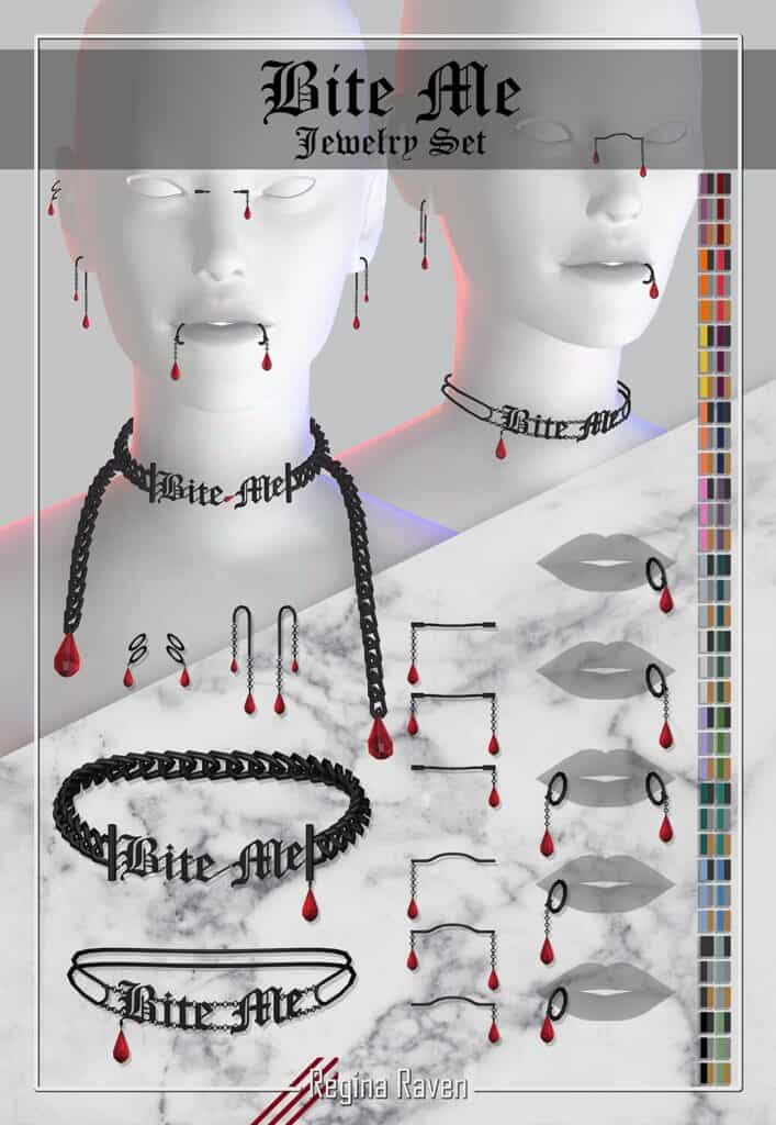 Bite Me Jewelry Set