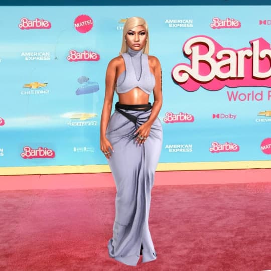 Nicki Minaj Alaia 2 Piece Set