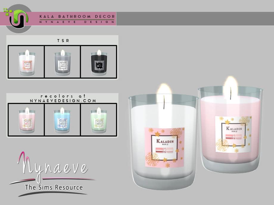 Kala Bathroom – Candle