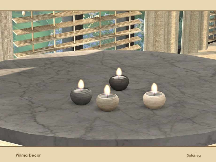 Wilma Decor Candle