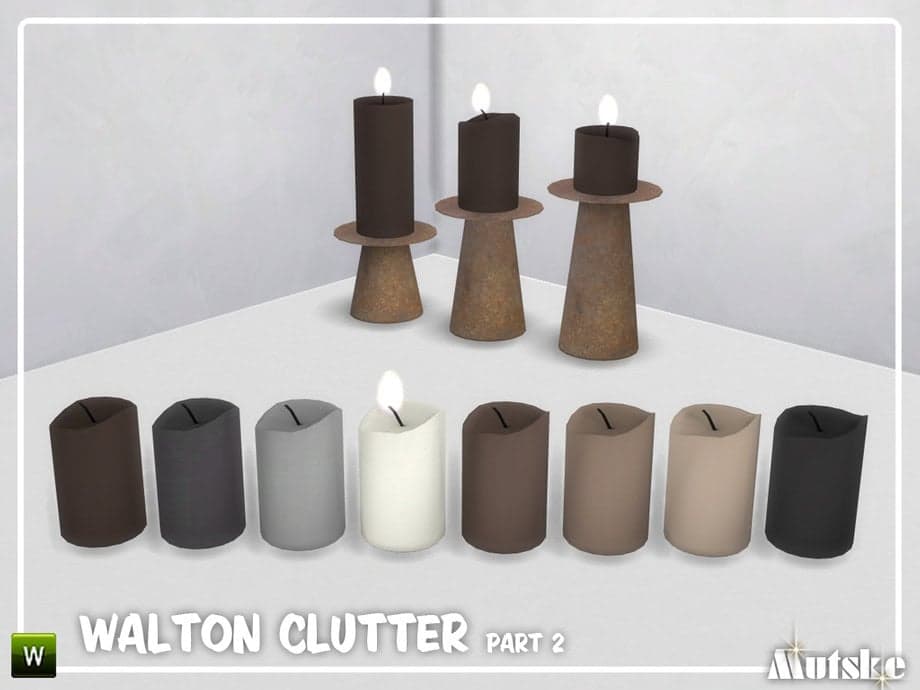 Walton Clutter Candle B