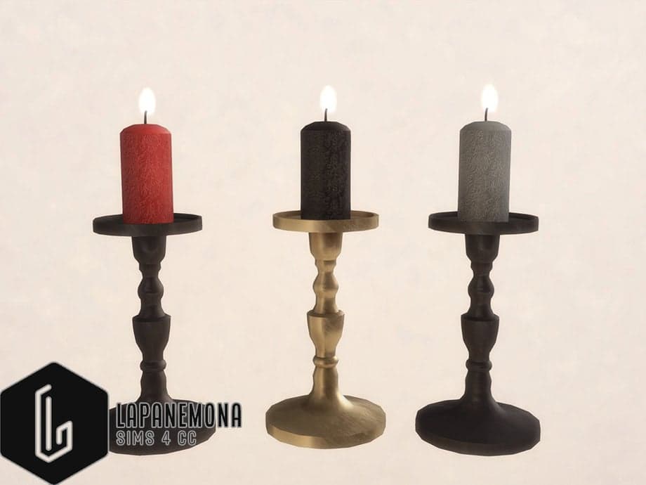 Gothic Pillar Candle – Very Goth Set