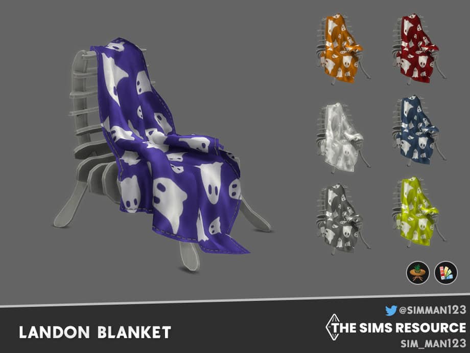 Landon Ghost Blanket