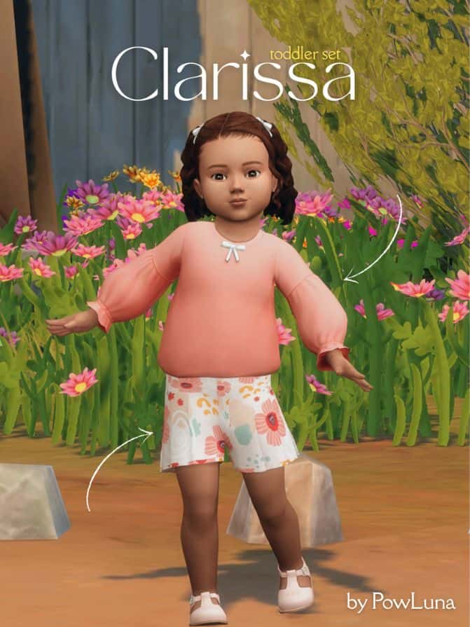1 Clarissa Toddler Set