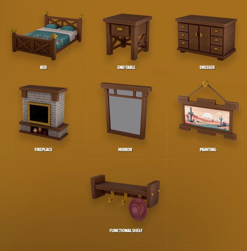 1 Lars Country Bedroom