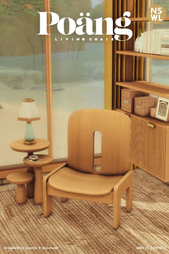 1 Poäng Living Chair