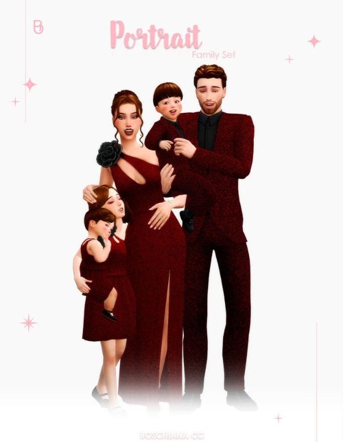 1 Portrait Family Set