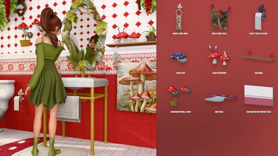 2 Enchanted Bathroom Accessories