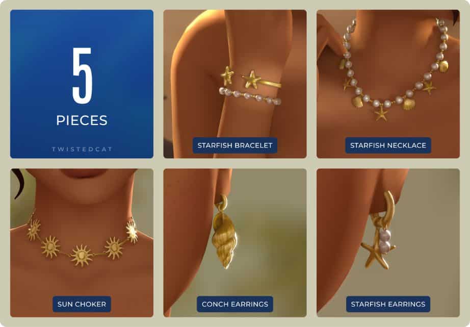 2 Golden Hour Jewelry Set