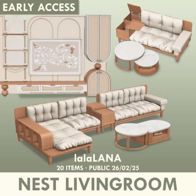 2 Nest Livingroom Collection