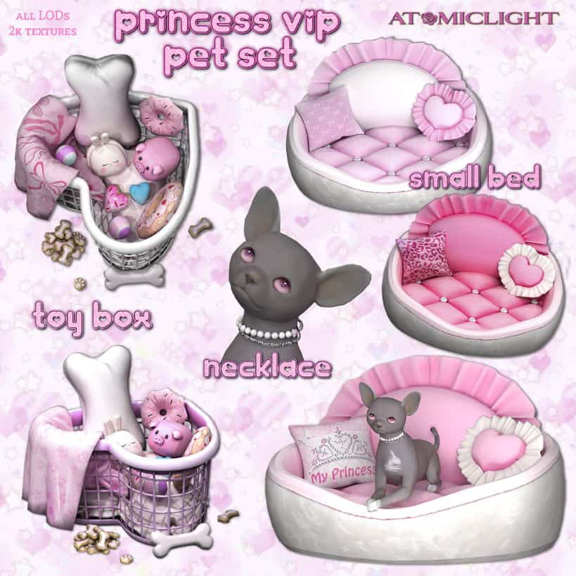 2 Princess VIP Pet Set
