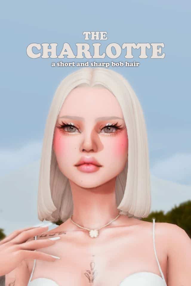 3 Charlotte Short Bob