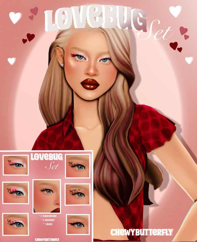 3 Lovebug Makeup Set
