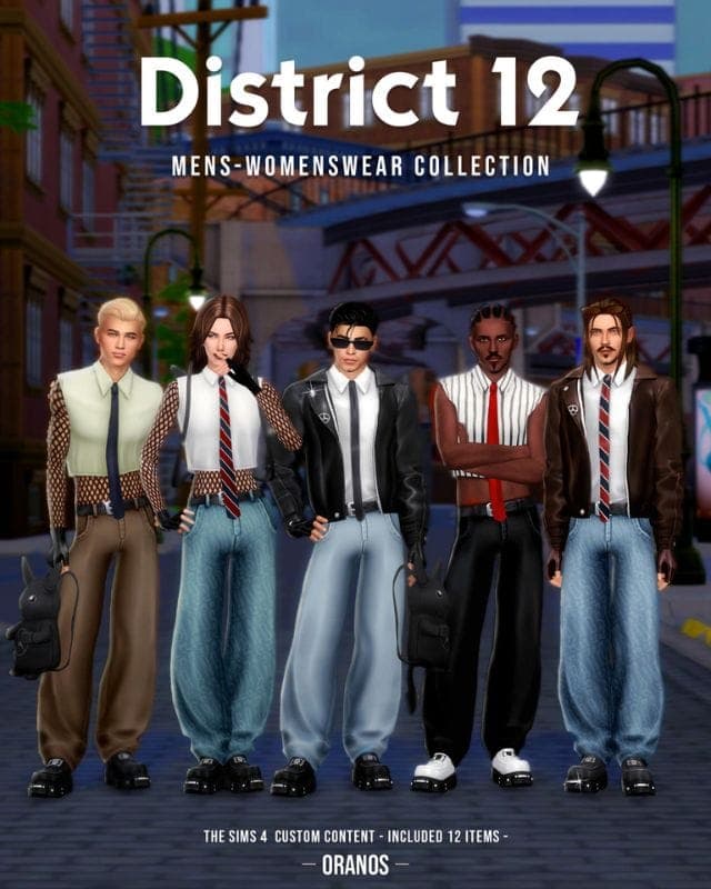 7 District 12 Mens-Womenswear