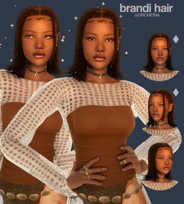 9 Brandi Hair