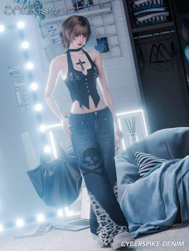 91 CyberSpike-Denim