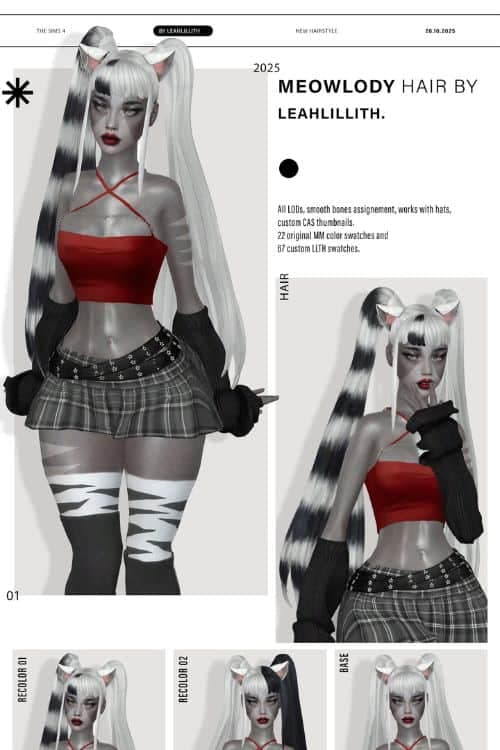 91 Meowlody Hair