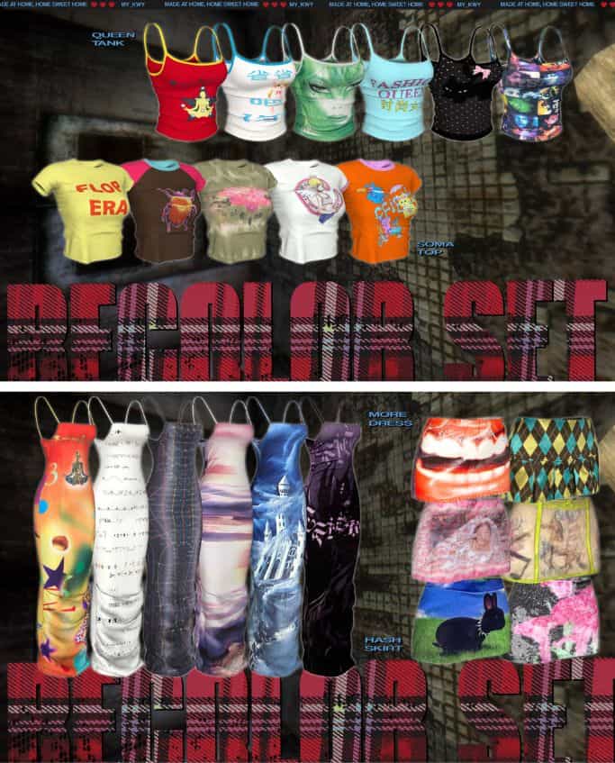 94 Clothing Recolor Set 01