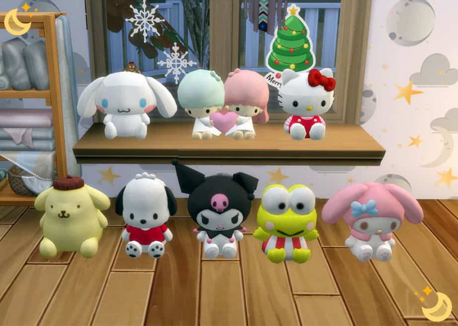 ACPC Sanrio Plushies Set