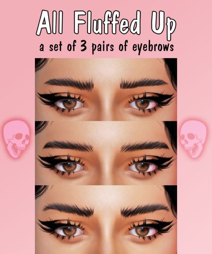All Fluffed Up Eyebrows