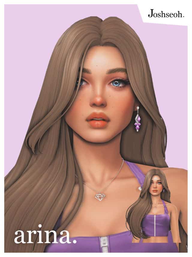 Arina Long Hairstyle