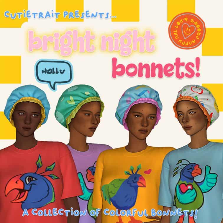Bright Night Bonnet Recolor