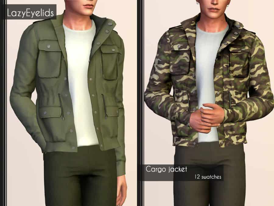 Cargo Sims 4 Male CC Set