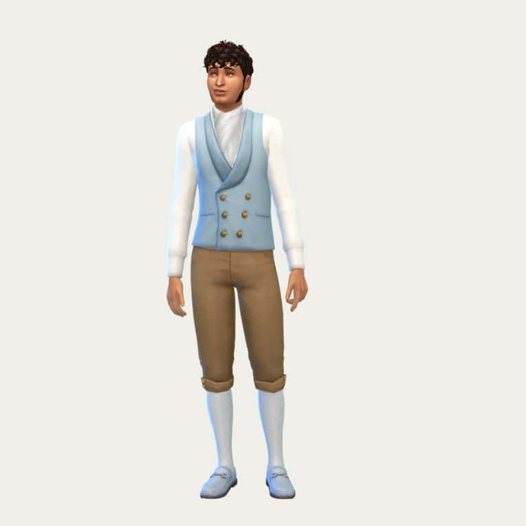 Casual Male Regency Outfit