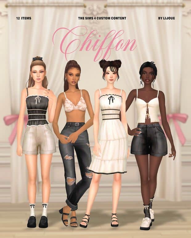 Chiffon Clothing Set