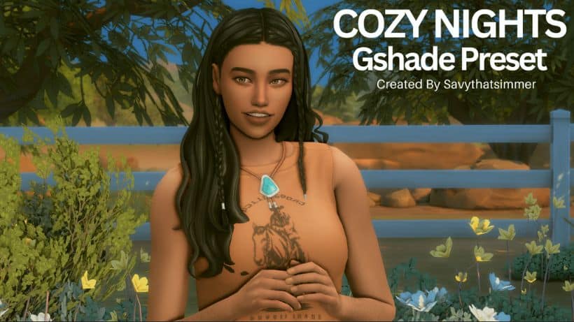 Cozy Nights Sims 4 GShade