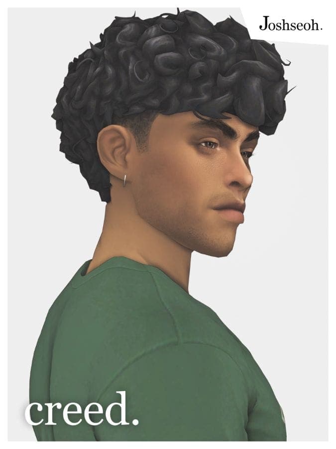 Creed Male Short Curly Hair