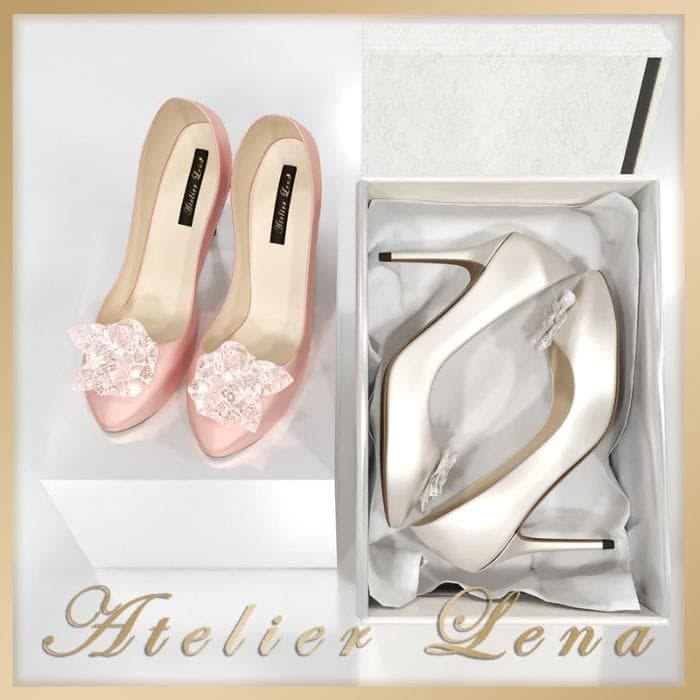 Dana Flower Heels Set