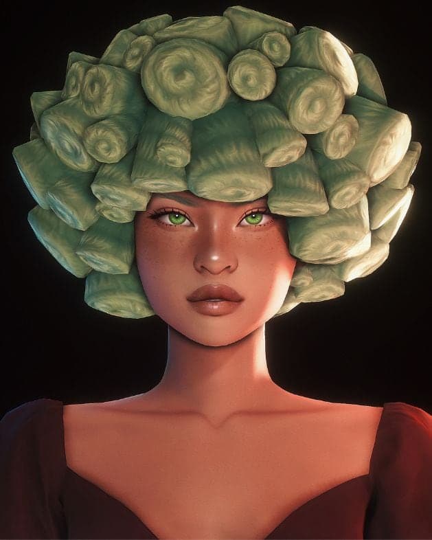 Dolce Swirl Hairstyle