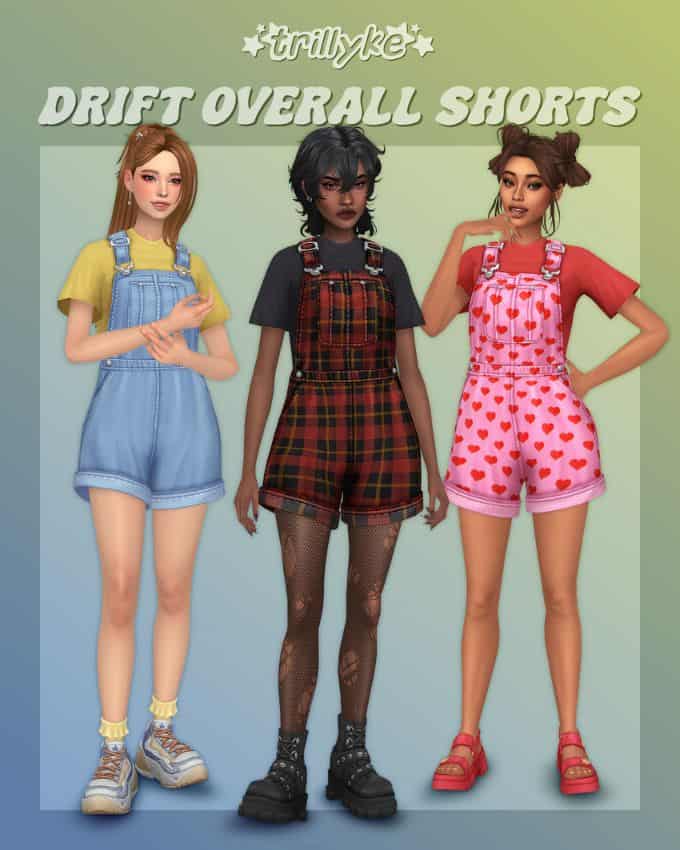 Drift Overall Shorts