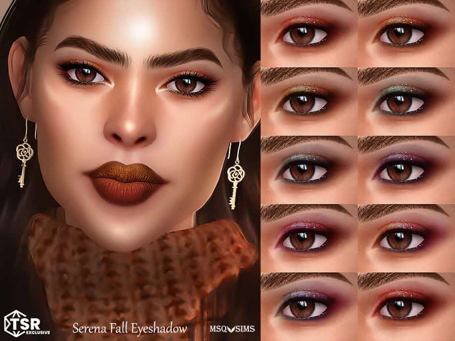 Fall Eyeshadow for Sims 4