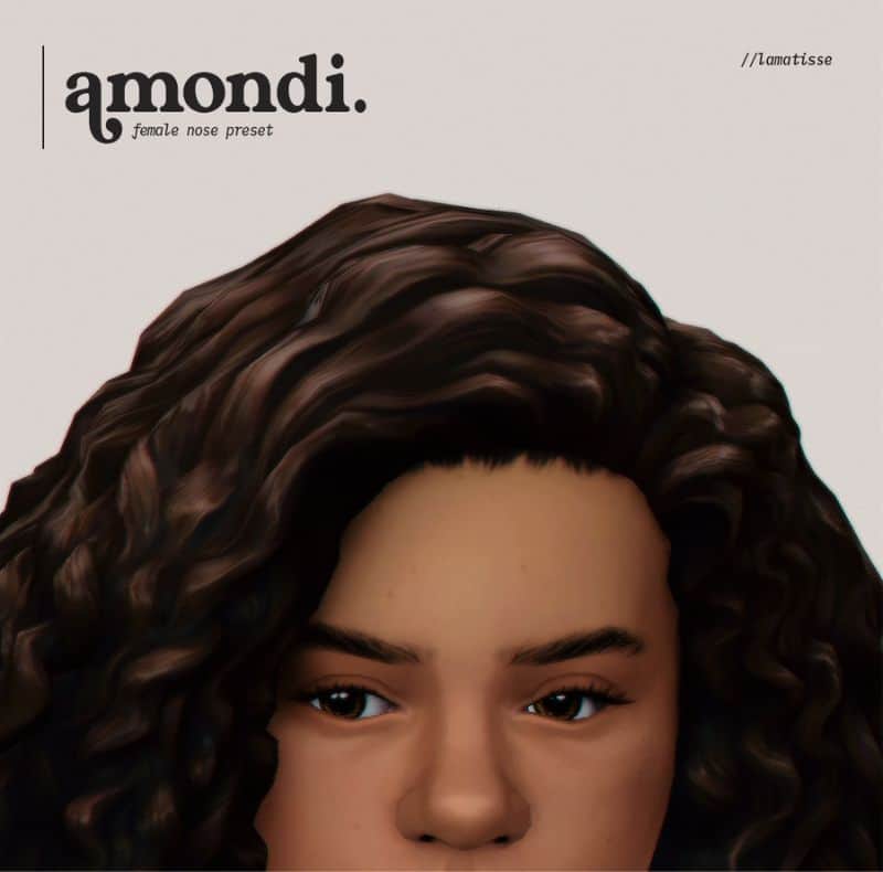 Female Nose Preset for Sims 4