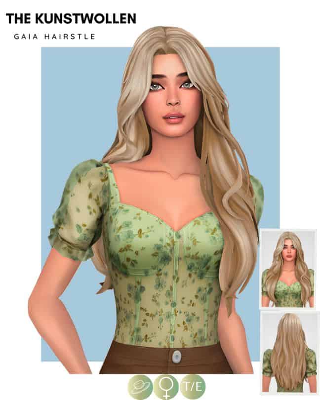 Gaia Layered Hairstyle