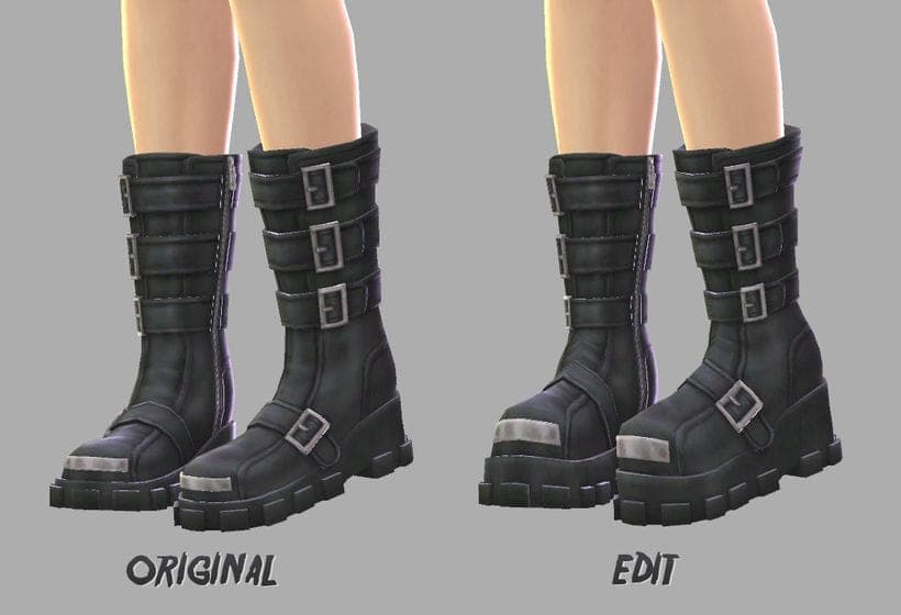 Goth Galore Strap Boots