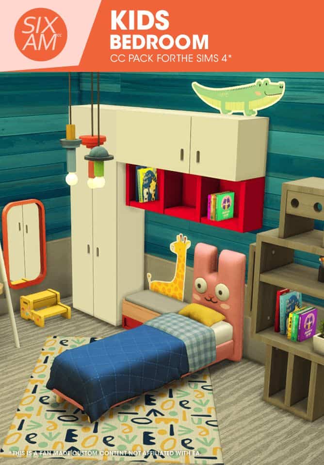Kids Bedroom CC Pack