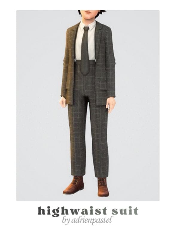Kids High-Waisted Suit