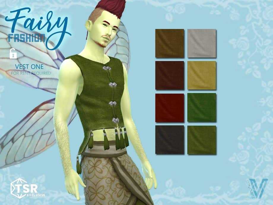 Male Fairy Vest 1