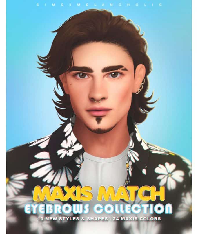 Male Maxis Match Eyebrow Collection
