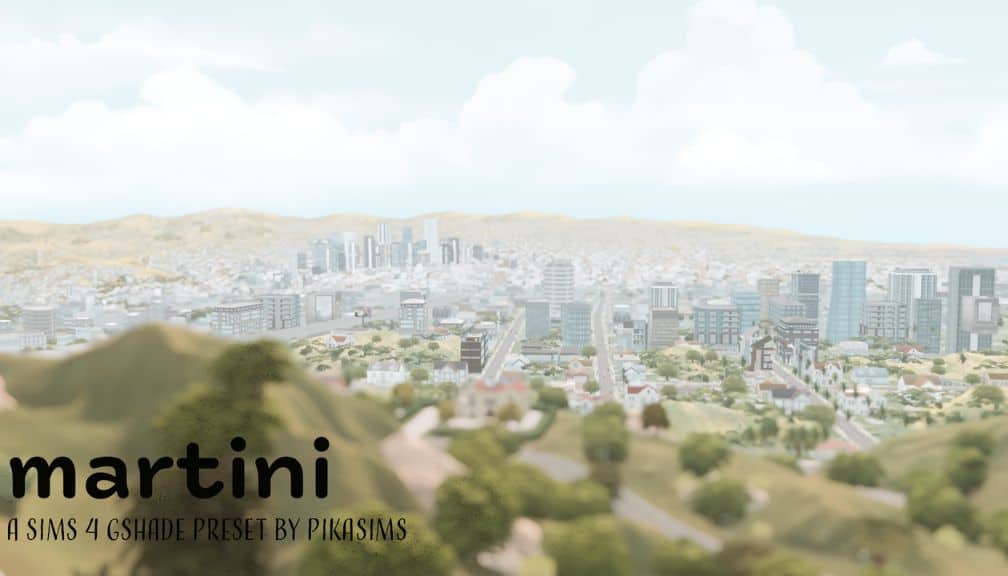Martini Sims 4 GShade Preset