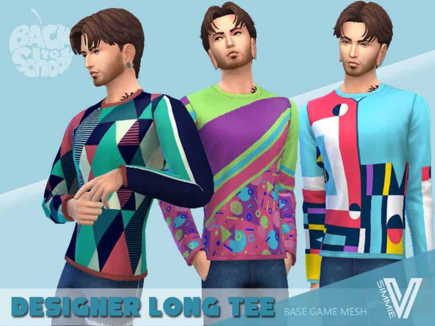 Men’s 80s Long Sleeve Tee