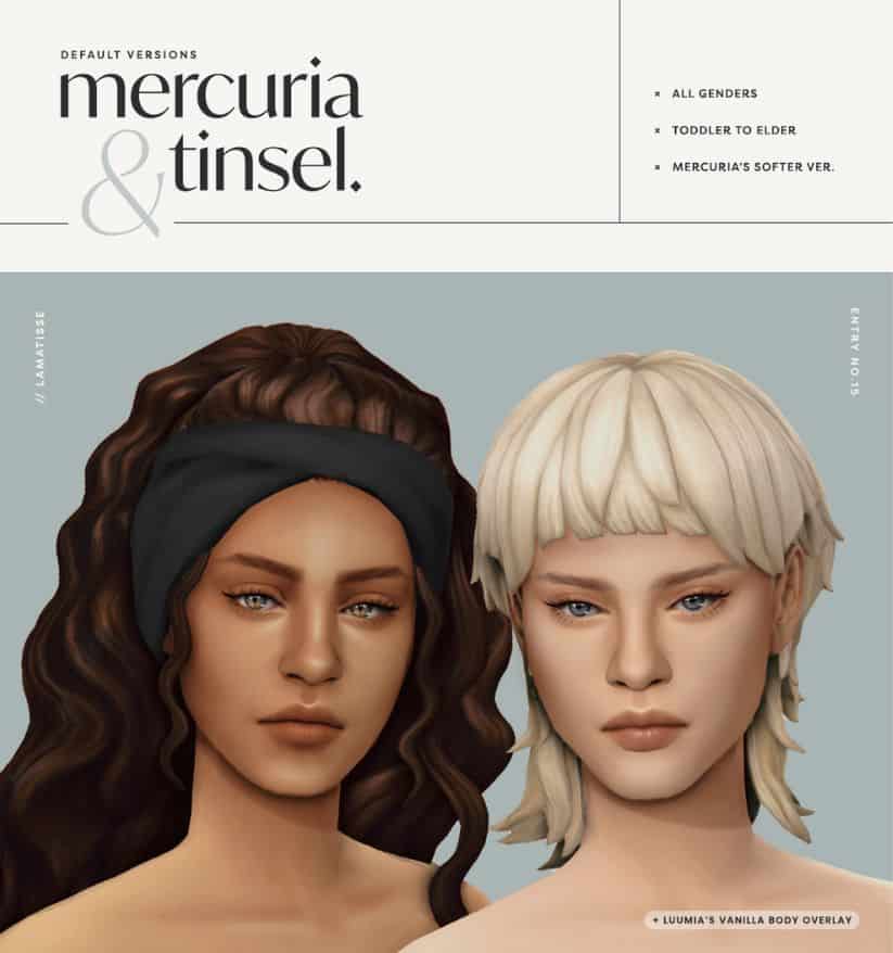 Mercuria & Tinsel Default Skin Overlays