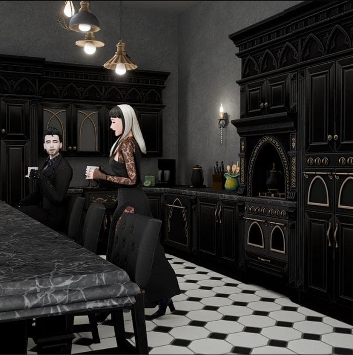 Midnight Manor Kitchen 1