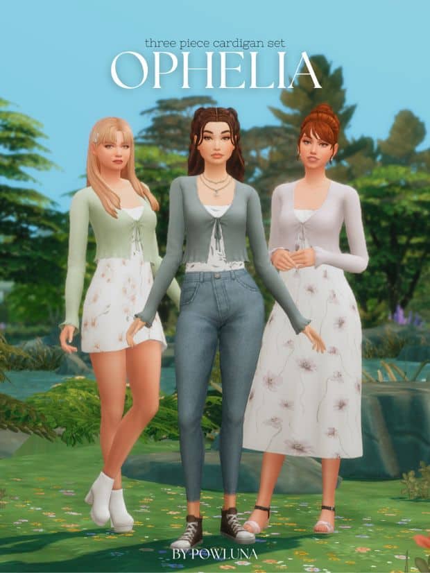 Ophelia Cardigan Set