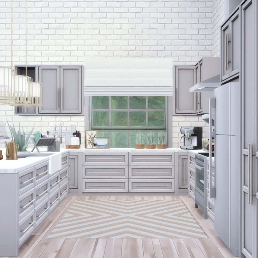 Quintin Sims 4 Kitchen Set