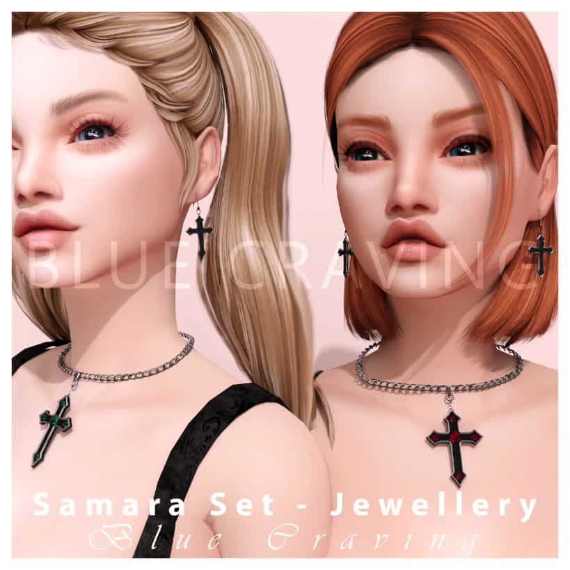 Samara Cross Jewelry Set